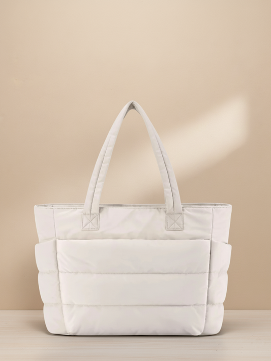Elegant Puffer Tote Bag – Timeless & Elegant