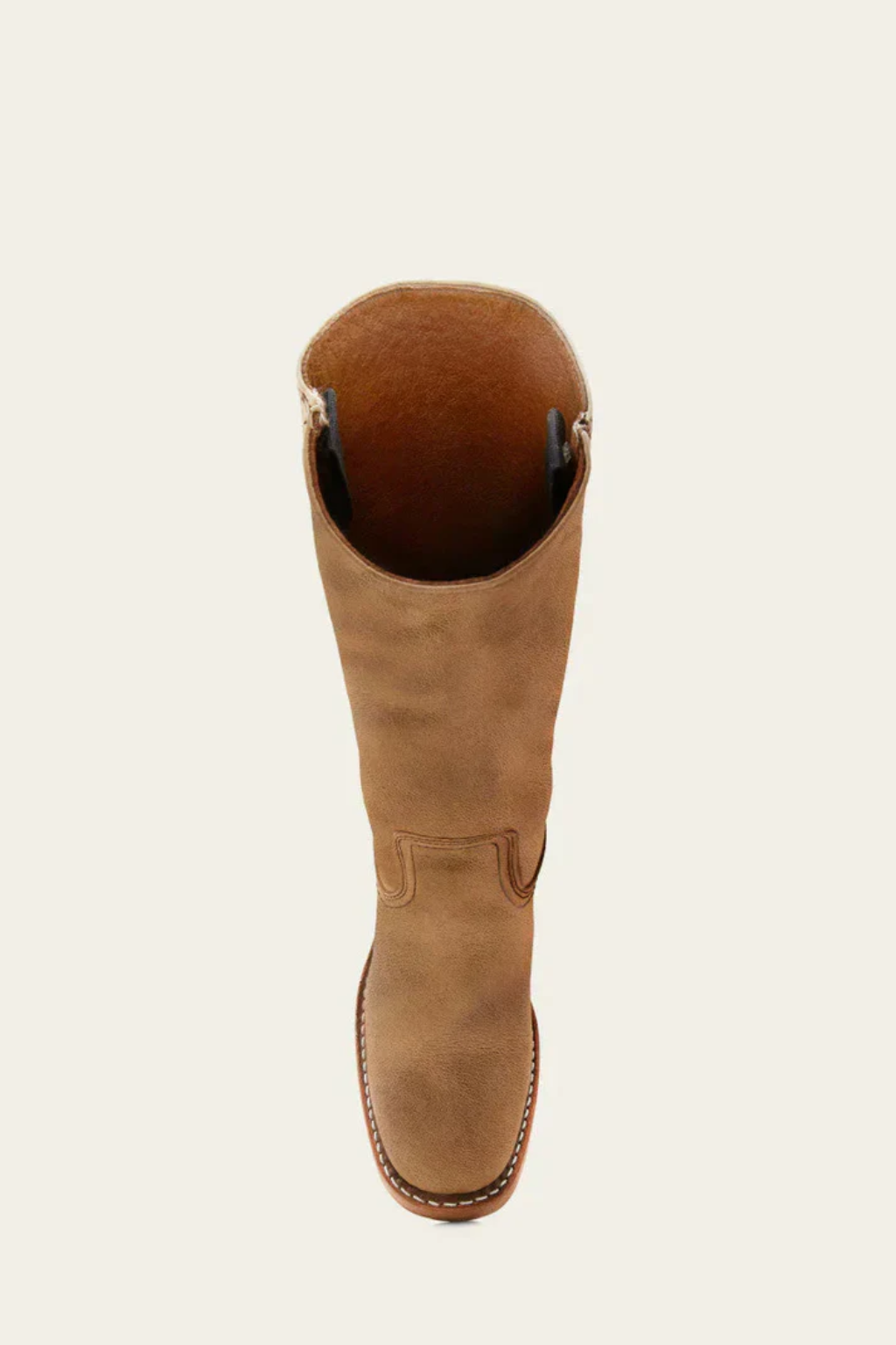 Classic Knee High Leather Boots – Structured Sole and Slim Fit Design