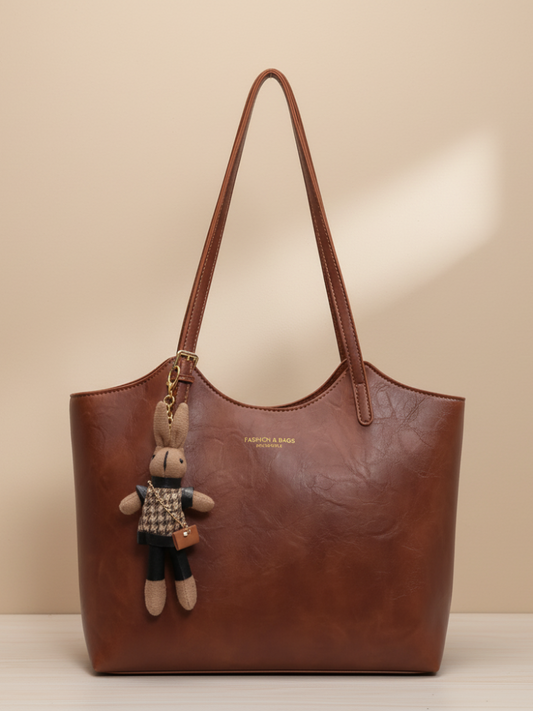 Elegant Leather Tote Bag – Classic Luxury & Functionality