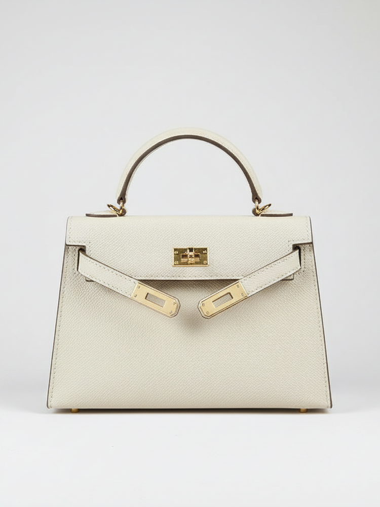 Elegant Leather Handbag – Classic Luxury & Functionality