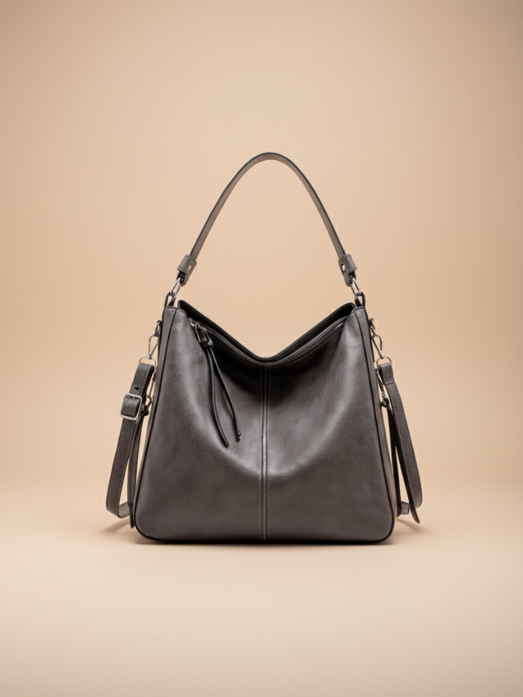 Classic Leather Shoulder Bag – Timeless Style for Work & Everyday