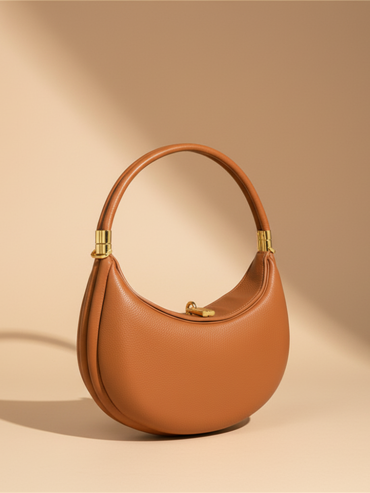 Elegant Leather Shoulder Bag – Classic & Timeless