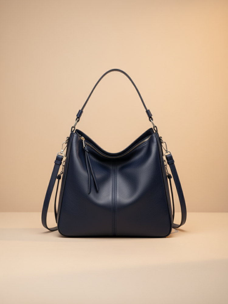 Classic Leather Shoulder Bag – Timeless Style for Work & Everyday