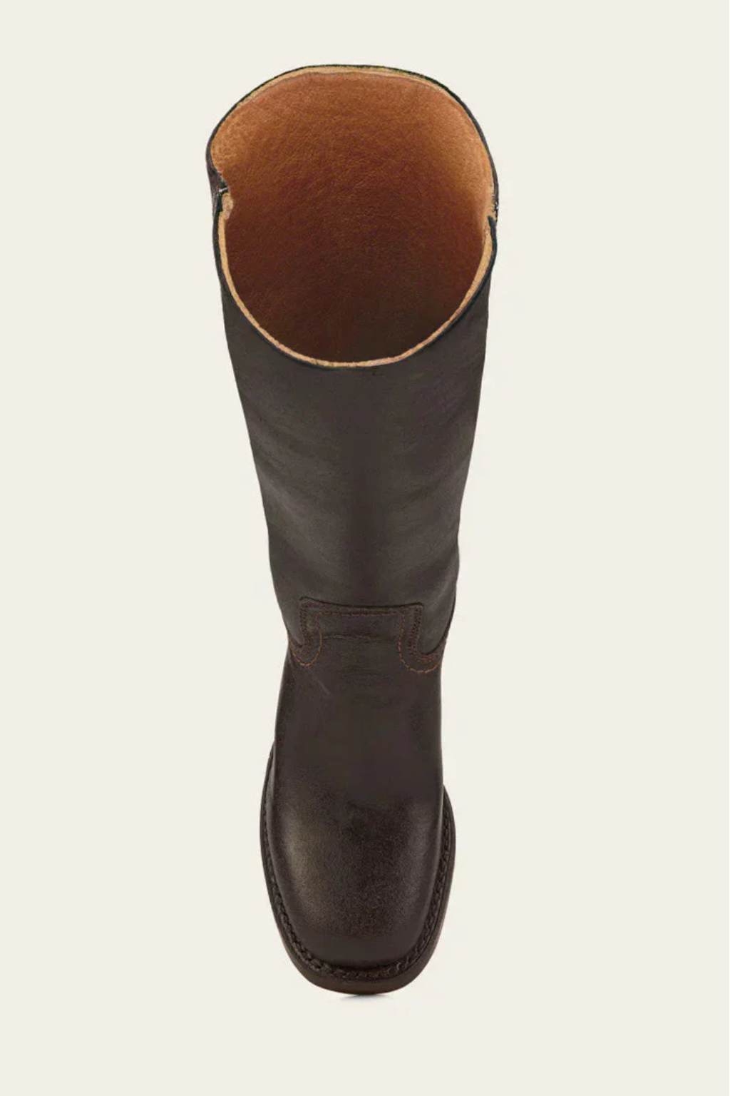 Classic Knee High Leather Boots – Structured Sole and Slim Fit Design