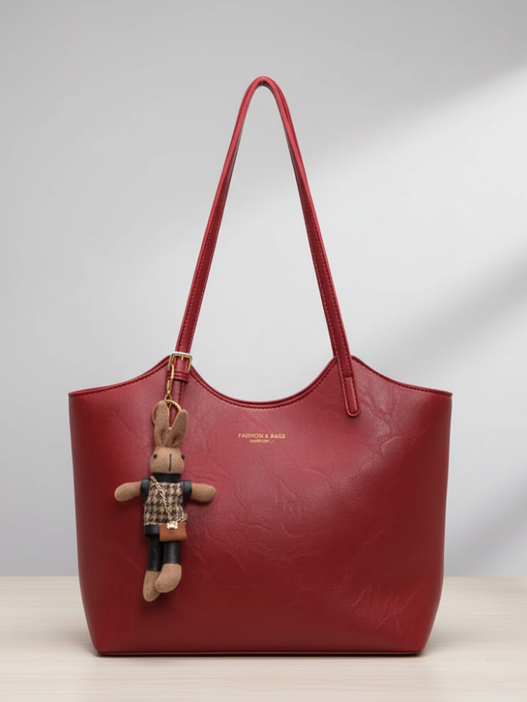Elegant Leather Tote Bag – Classic Luxury & Functionality