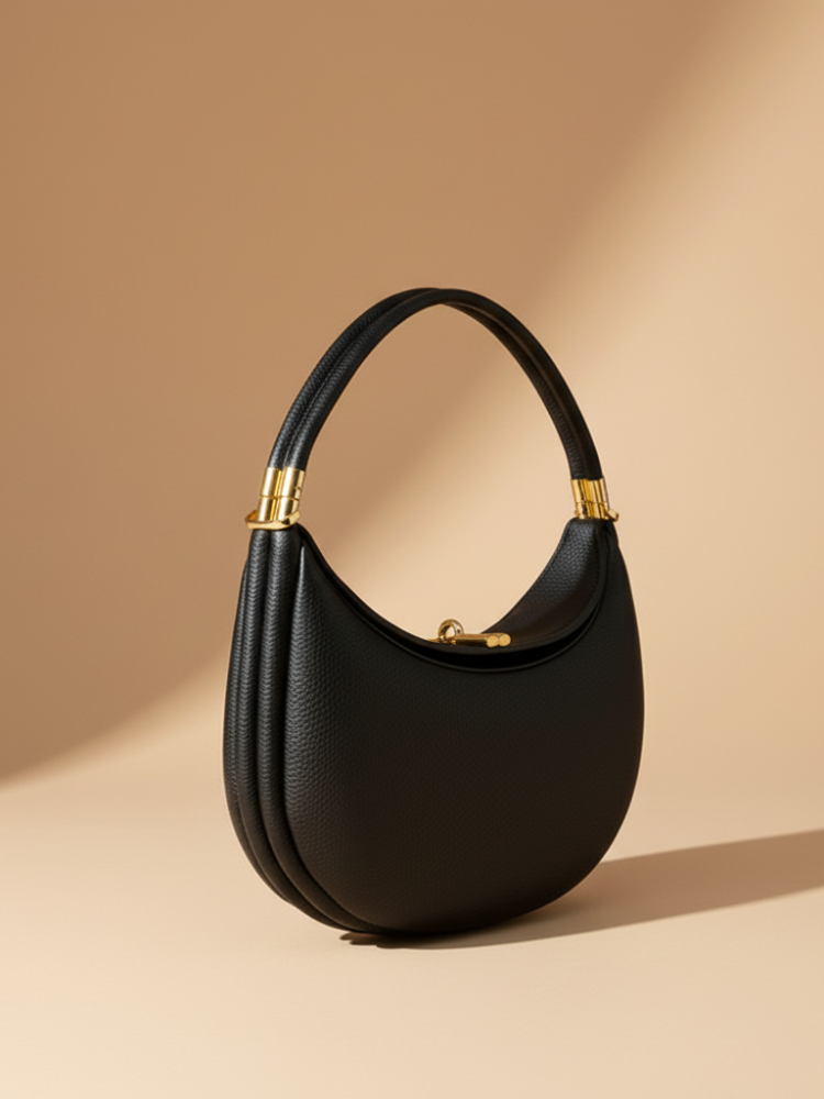 Elegant Leather Shoulder Bag – Classic & Timeless